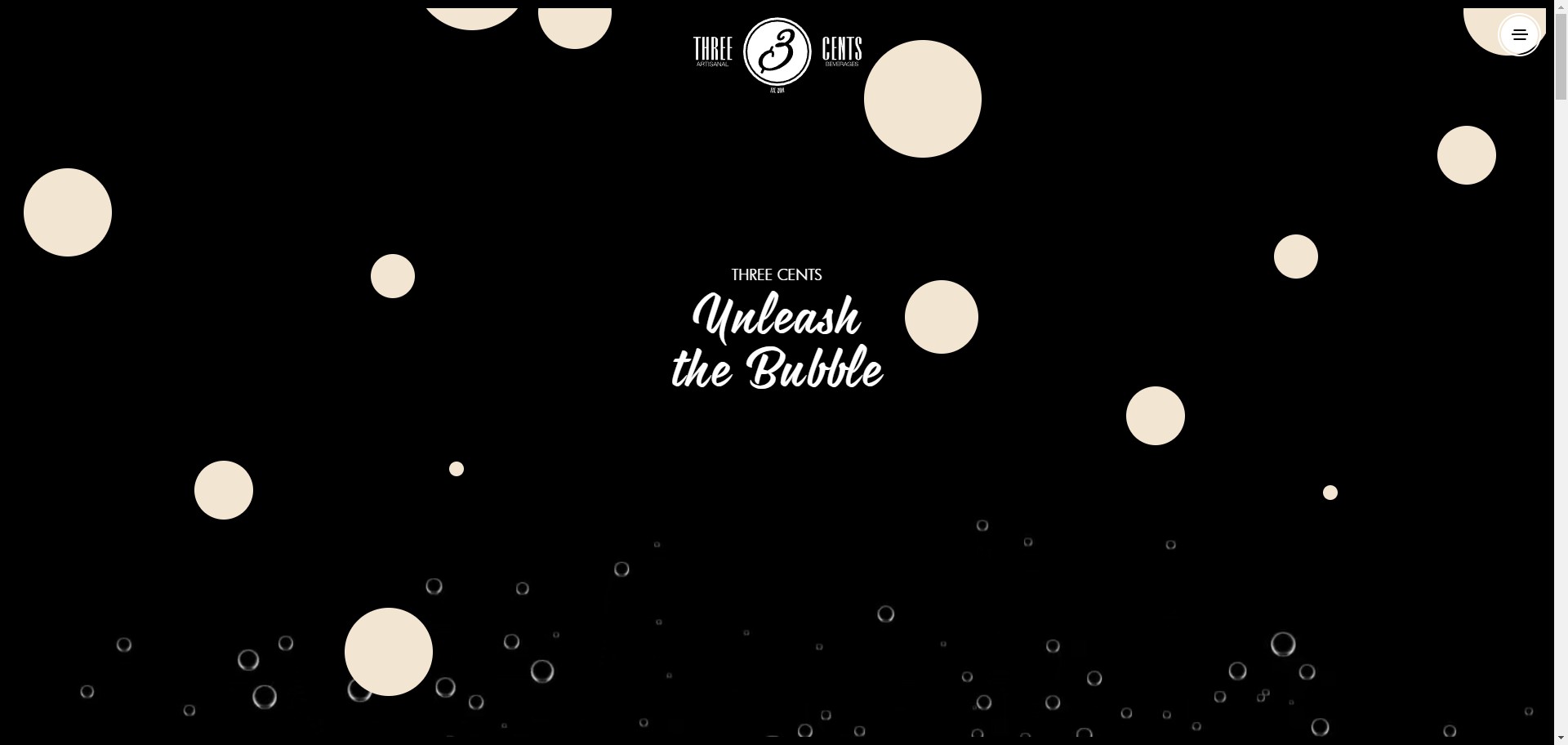 Screenshot of the project Three Cents